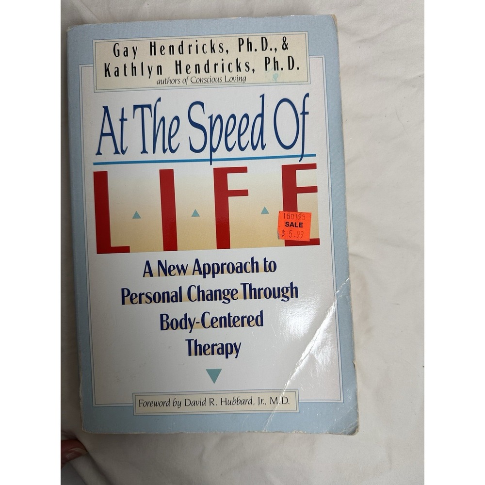 At the Speed of Life Gay & Kathlyn Hendricks Body-Centered Therapy Book